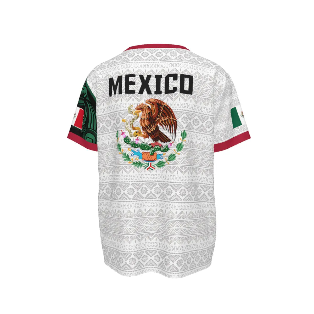 2026 New Mexican Soccer Jersey , Men'S Mexico Aztec Calendar Style Jerseys, Soccer Lover Gift, 2026 V-Neck Football Jersey for Player and Fans