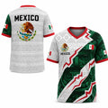 2026 New Mexican Soccer Jersey , Men'S Mexico Aztec Calendar Style Jerseys, Soccer Lover Gift, 2026 V-Neck Football Jersey for Player and Fans